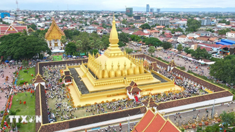 Lễ hội Thatluang - điểm hẹn văn hoá và du lịch đặc sắc của Lào