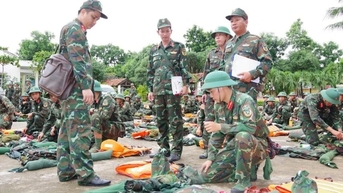 Lực lượng vũ trang tỉnh Đắk Lắk sẵn sàng ứng phó với bão...