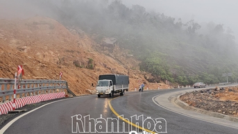 Đường đèo Khánh Lê: Đã sửa chữa nhiều hạng mục