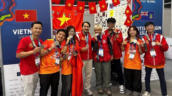 Việt Nam giành Huy chương Bạc tại cuộc thi Robotics quốc tế 2025