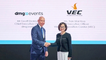 VEC và dmg events hợp tác ra mắt hội nghị - triển lãm năng lượng toàn cầu