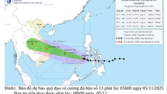 TIN BÃO KHẨN CẤP CƠN BÃO SỐ 13