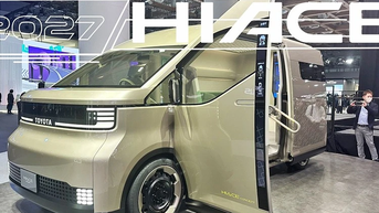 Toyota Hiace "cá mập" sẽ được tái thiết kế, cạnh tranh Ford Transit