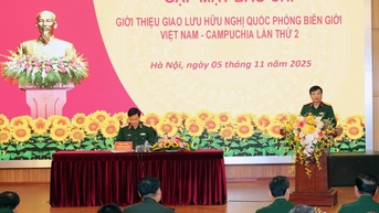 Nhiều hoạt động ý nghĩa tại giao lưu hữu nghị Quốc phòng Việt Nam - Campuchia