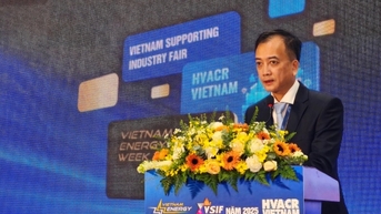 Khai mạc chuỗi triển lãm ngành Năng lượng - Công nghiệp hỗ trợ - HVACR