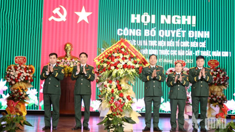 Quân khu 1 công bố quyết định tổ chức lại và thực hiện biểu biên chế Bệnh viện Quân y 110