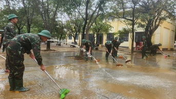 Quân đội ứng phó với bão Kalmaegi theo phương châm "chủ động từ sớm, từ xa"