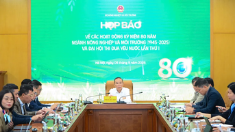 Lan tỏa tinh thần 80 năm ngành nông nghiệp và môi trường