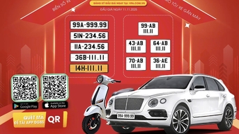 Lần đầu tiên đấu giá biển số xe được 'livestream' trực tiếp trên nền tảng truyền hình đa thiết bị