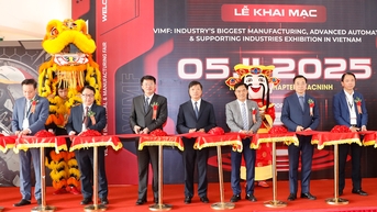 Triển lãm Công nghiệp và Sản xuất Việt Nam 2025 tại Trung tâm Văn hóa Kinh Bắc diễn ra đến ngày 7/11