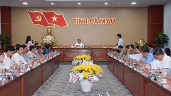 Cà Mau đẩy nhanh tiến độ giải ngân vốn đầu tư công