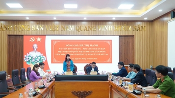 Xã Đức An cần tăng cường nắm bắt cơ sở, tình hình Nhân dân