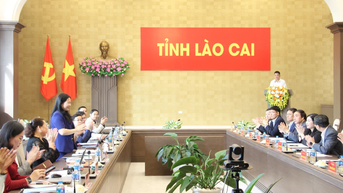 Lào Cai làm việc với Bộ Y tế về Đề án phát triển Bệnh viện Đa khoa số 1