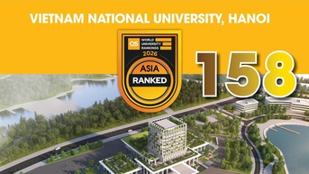 Đại học Quốc gia Hà Nội thăng hạng ấn tượng trong bảng xếp hạng đại học châu Á 2026