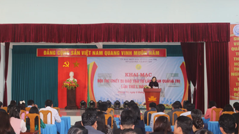 Hội thi thiết bị đào tạo tự làm Quảng Trị: Nơi trí tuệ thầy và trò tỏa sáng