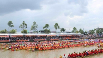 Sôi động Giải đua ghe Ngo TP. Cần Thơ 2025
