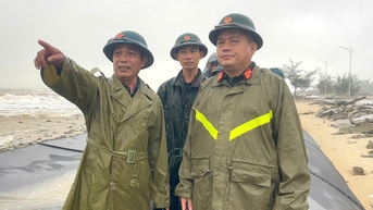 Tăng cường lãnh đạo, chỉ đạo công tác phòng, tránh, ứng phó với bão số 13