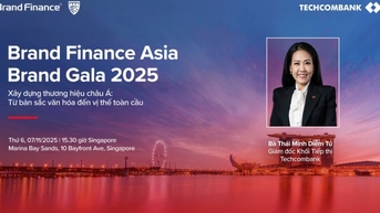Techcombank tham dự diễn đàn Thương hiệu châu Á 2025