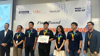 Đại học Việt Đức đoạt giải nhất cuộc thi InnoWorks 2025 về Phát triển Ứng dụng AIoT