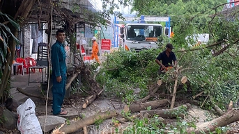 Xã Suối Dầu triển khai các phương án phòng, chống cơn bão số 13