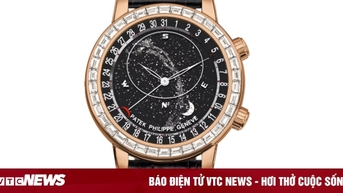 Những chi tiết tinh xảo trên chiếc đồng hồ Patek Philippe 15 tỷ đồng 