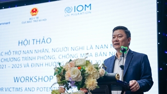 Công tác hỗ trợ nạn nhân bị mua bán đạt nhiều kết quả tích cực