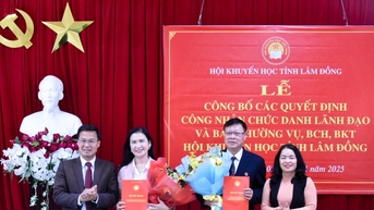 Bà Tôn Thị Ngọc Hạnh giữ chức Chủ tịch Hội Khuyến học tỉnh Lâm Đồng