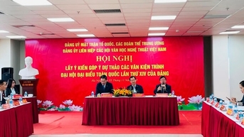 Văn nghệ sĩ góp ý tâm huyết vào dự thảo các Văn kiện Đại hội XIV của Đảng
