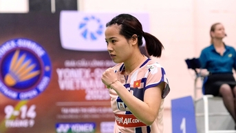 Nguyễn Thùy Linh giành chiến thắng chóng vánh ở giải cầu lông Hàn Quốc Masters
