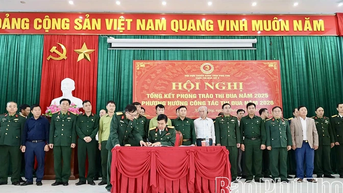 Cụm thi đua số 4 Hội CCB tỉnh tổ chức hội nghị tổng kết công tác thi đua năm 2025