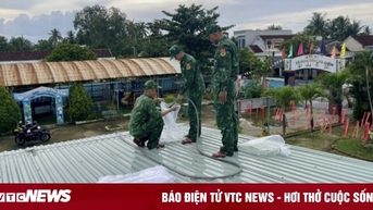 Đà Nẵng, Quảng Ngãi cho học sinh nghỉ học tránh bão số 13