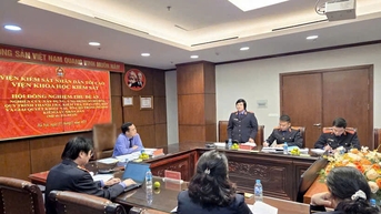 Nghiệm thu Đề án Sơ đồ hóa quy trình thanh tra, kiểm tra trong ngành Kiểm sát nhân dân