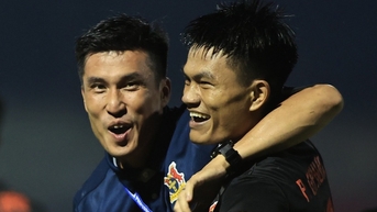 'Gà son' của thầy Kim lập công, CLB Ninh Bình đánh bại SLNA trong nghẹt thở