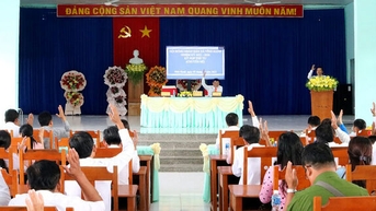 HĐND xã Vĩnh Hanh tổ chức Kỳ họp thứ 4