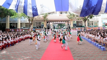 Độc đáo nông nhạc Hàn Quốc ở trường học TP.HCM