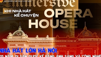 Nhà hát Lớn Hà Nội - 115 năm di sản được kể bằng ánh sáng và công nghệ