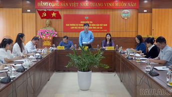 Trung ương Hội Nông dân Việt Nam làm việc với Hội Nông dân tỉnh Lào Cai