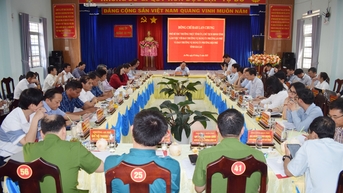 Phó Bí thư Thường trực Tỉnh ủy Rah Lan Chung: An Phú, Hội Phú chủ động phòng chống bão lũ, phát triển kinh tế - xã hội