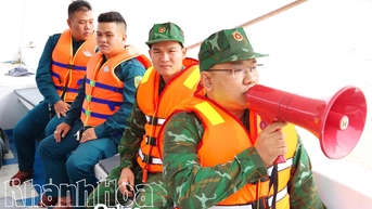 Bộ đội Biên phòng tỉnh Khánh Hòa tập trung lực lượng ứng phó bão số 13