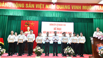 Lữ đoàn 169 Hải quân: Hội thi bí thư chi bộ năm 2025