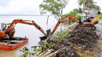 Chủ động giải pháp khắc phục sạt lở