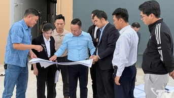 Nghiệm thu công trình nhà ở xã hội Khu dân cư Đại Thắng