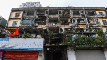 Nhiều chung cư cũ như "bom nổ chậm” ở thành phố lớn nhưng không thể phá dỡ