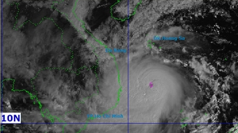 Bão Kalmaegi giật cấp 17, cách Quy Nhơn khoảng 310 km
