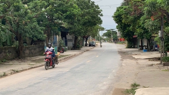 Dự án đường 390B còn vướng mặt bằng ở xã Hà Bắc