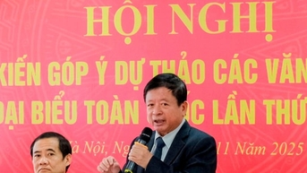 Văn nghệ sĩ góp ý vào Dự thảo Văn kiện Đại hội XIV của Đảng: