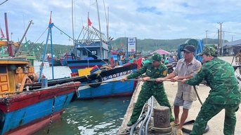 Quảng Ngãi: Toàn bộ hệ thống chính trị vào cuộc, tập trung toàn lực ứng phó bão số 13