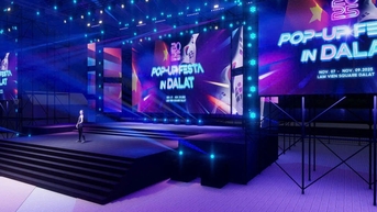 Diễn viên 'Mưa đỏ', dàn 'anh trai' biểu diễn '2025 K- Vietnam Pop Up Festa In Dalat'