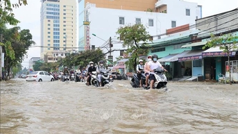 Triều cường ở Cần Thơ lập đỉnh mới