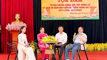 Tọa đàm kỷ niệm 89 năm ngày diễn ra "Tiếng trống Khe Thuyền"